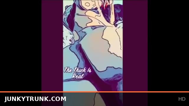 Cartoon Kitty Kash B Shows Off Her Jiggly Round Ass in Steamy Booty Action