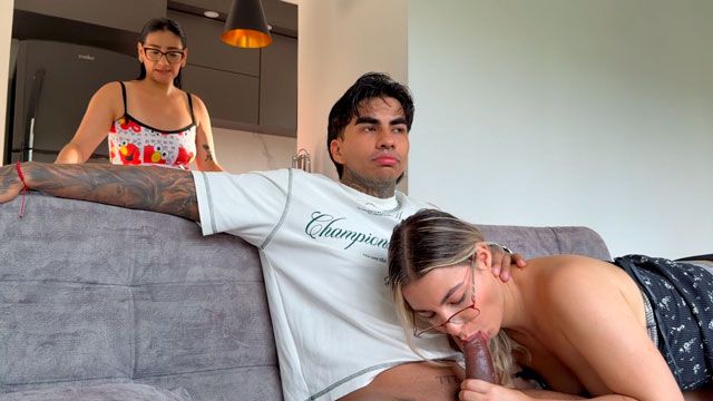 Stepmom Overlooks Boyfriend as Stepdaughter Gets It On with Him Secretly
