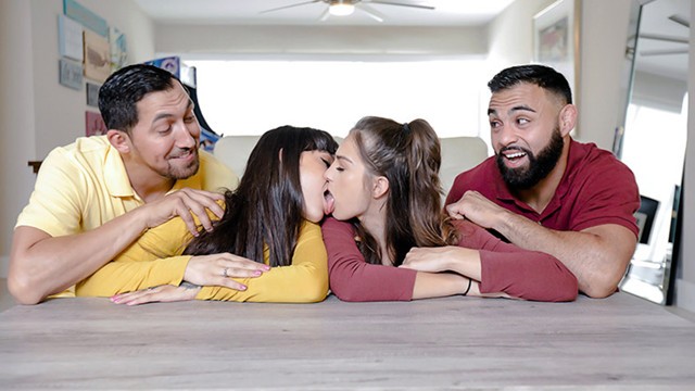 Hot Stepmoms Swap: Friends Get It On with Each Other's Dads